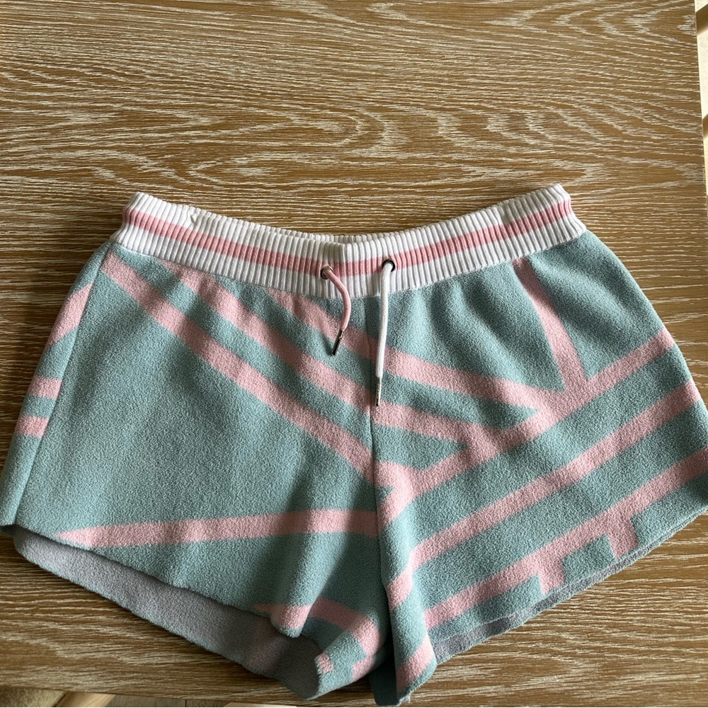 SER.O.YA Pastel Blue and Pink Striped Short-Sleeve Top - Picture 12 of 12